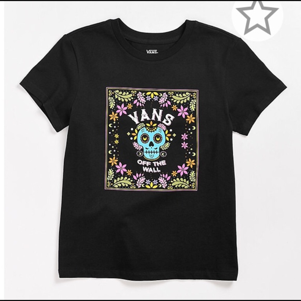 NWT Vans Dia De Los Muertos Shirt